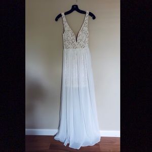 White Engagement Dress